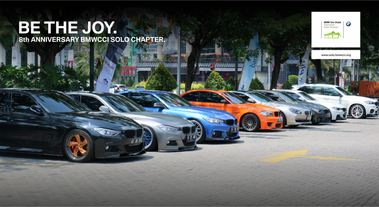 BE THE JOY – 8th Anniversary BMWCCI Solo Chapter.