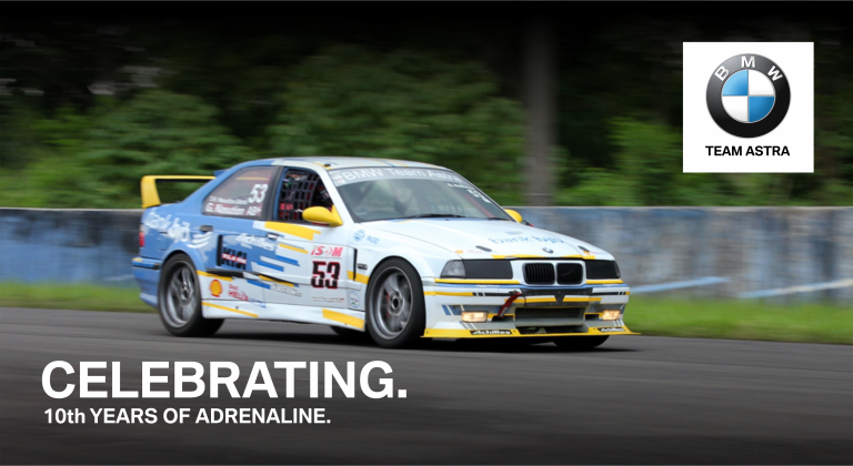 BMW TEAM ASTRA – 10th Years of Adrenaline.